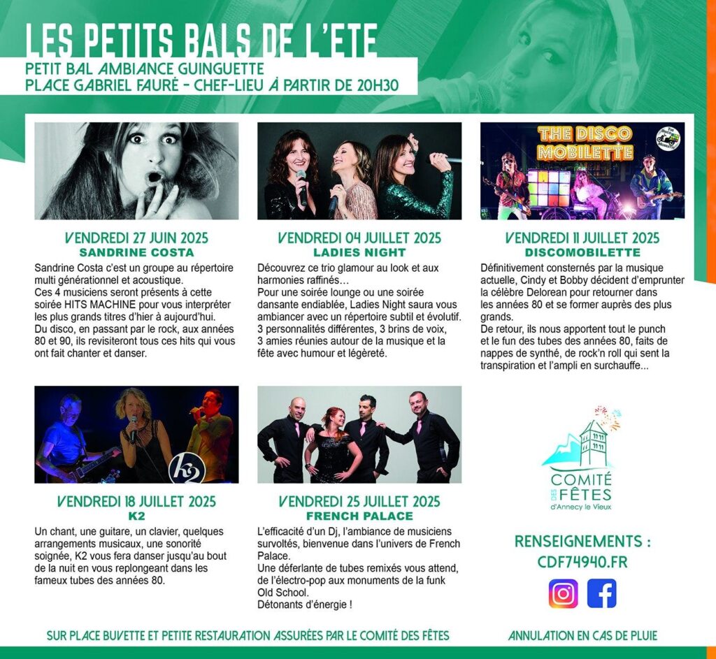 PETITS BALS ÉTÉ 2025
